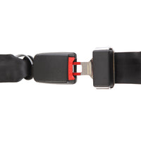 Proactive Medical Push-Button Buckle Seatbelt Sensor | Wheelchair Fall Prevention Alarm Belt with Automobile-Style Release