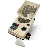 Cassida C500 Compact & Portable Coin Counter/Off-Sorter - Tan/Black