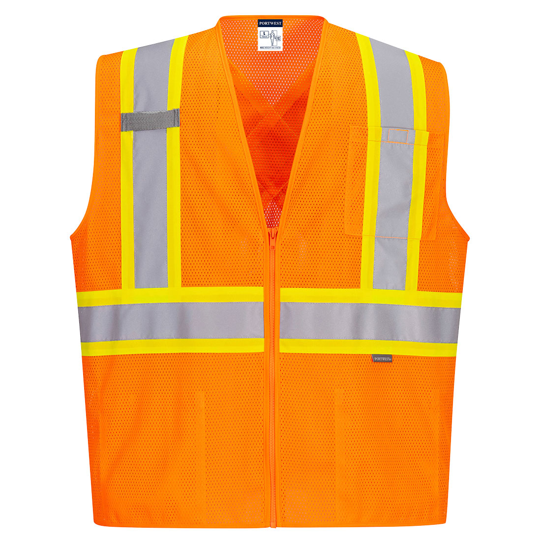 Portwest CA101 X-Back Contrast Tape Vest