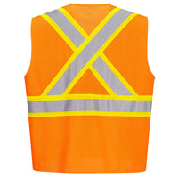 Portwest CA101 X-Back Contrast Tape Vest