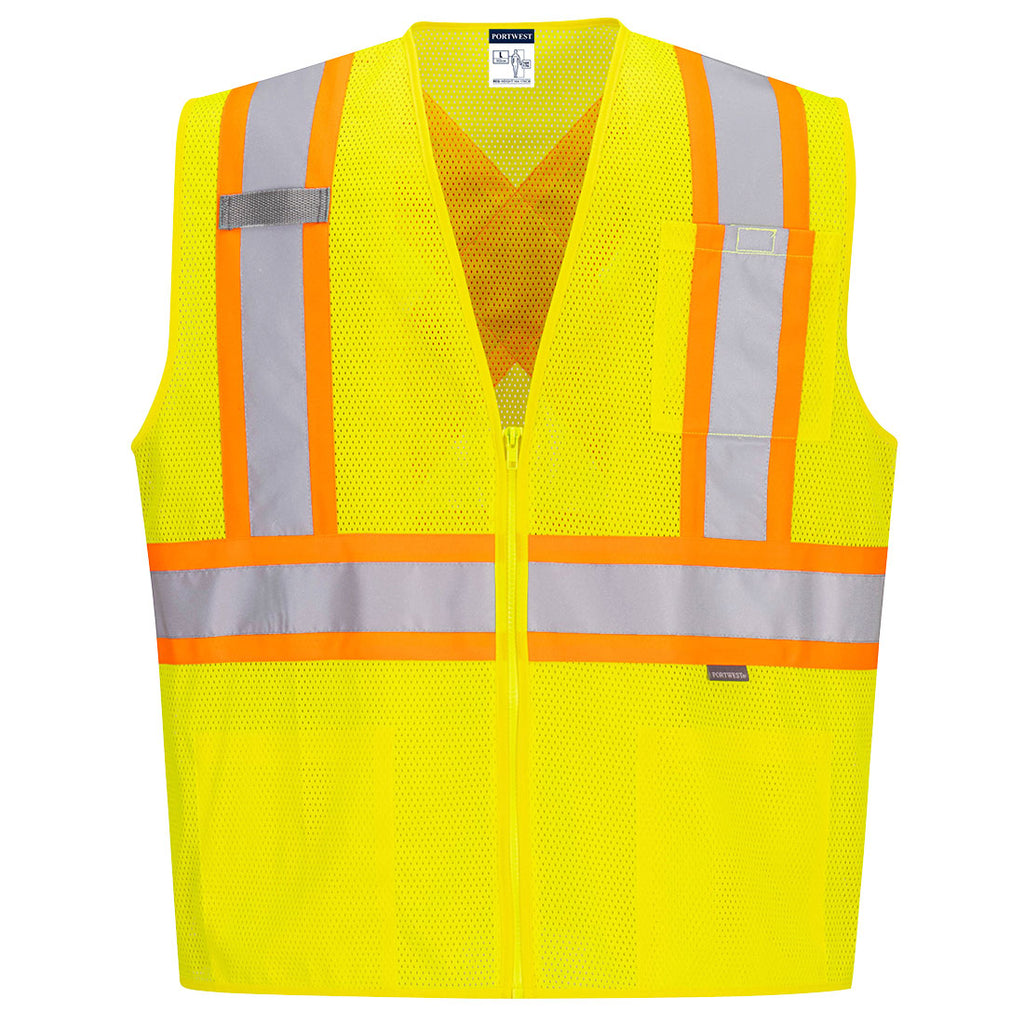 Portwest CA101 X-Back Contrast Tape Vest
