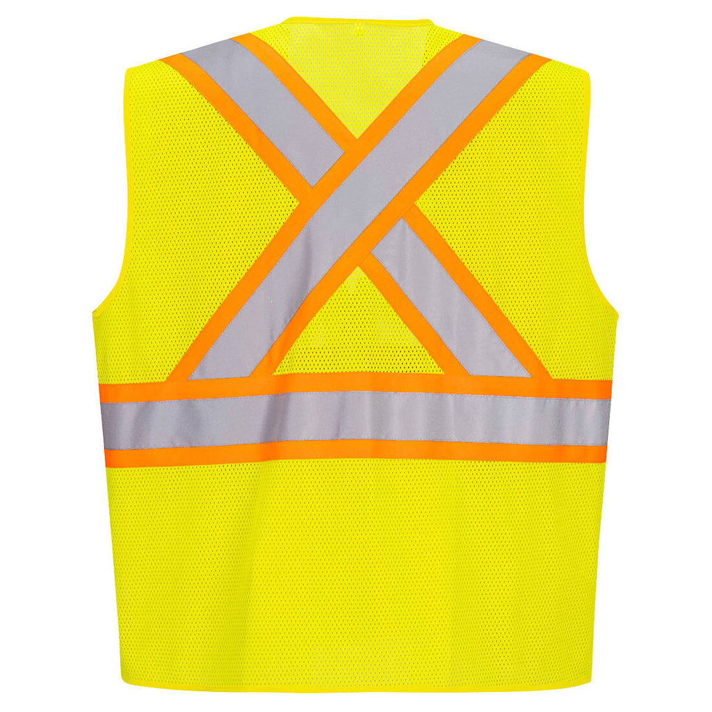 Portwest CA101 X-Back Contrast Tape Vest