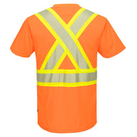 Portwest CA112 Hi-Vis X Back T-Shirt S/S
