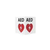 Cubix Safety Custom-Branded Transforming AED Wall Sign