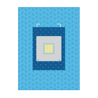 SUBMED Cesarean Surgical Drape with Incise Film & Reinforced Zone