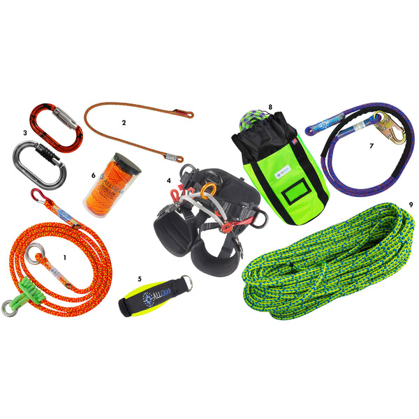 All Gear Basic 1/2'' 16-Strand Climbing Kit