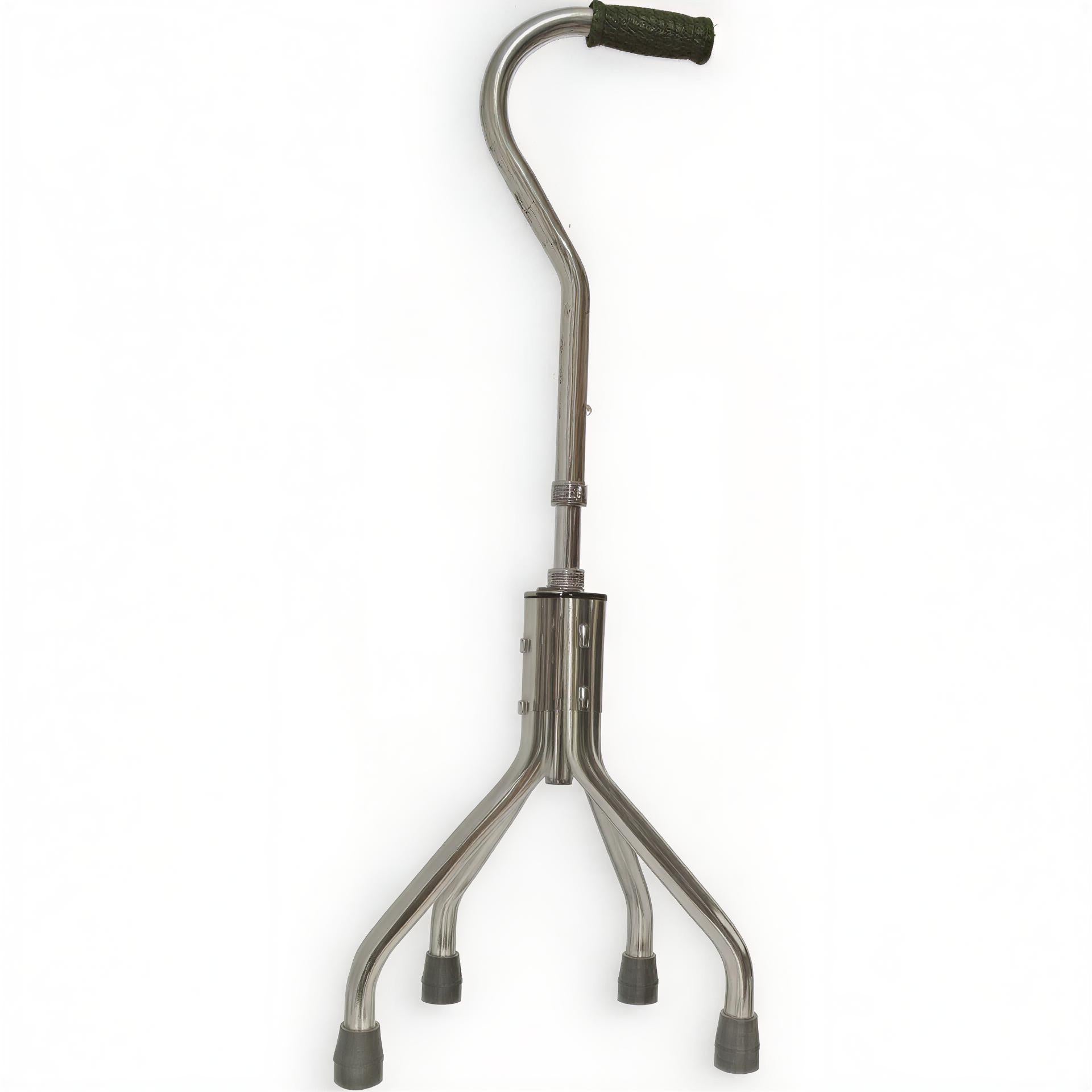 Convaquip 840-350 Bariatric Aluminum Quad Cane | 350 lbs Capacity Stability Aid