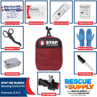 Cubix Safety Bleeding Control Kit - Premium (QuikClot)