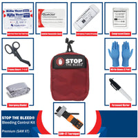 Cubix Safety Bleeding Control Kit - Premium (QuikClot)