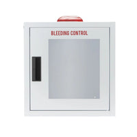 Cubix Safety Basic Compact Non-Alarmed Bleeding Control Kit Wall Cabinet with View Window