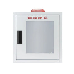 Cubix Safety Basic Compact Non-Alarmed Bleeding Control Kit Wall Cabinet with View Window