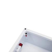 Cubix Safety Basic Compact Non-Alarmed Bleeding Control Kit Wall Cabinet with View Window