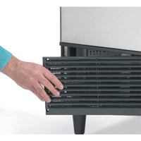 Scotsman CU3030SA-1 Prodigy Undercounter Small Cube Ice Machine with Bin / Beverage Ice Production and Storage