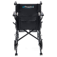 Proactive Medical Protekt Cambria Convertible Wheelchair and Transport Chair 2-in-1 Combo