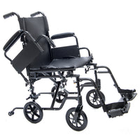 Proactive Medical Protekt Cambria Convertible Wheelchair and Transport Chair 2-in-1 Combo