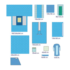 SUBMED Cardiovascular Surgical Set