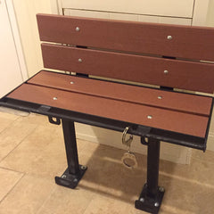 Prisoner Bench Composite Lumber Jail Seating