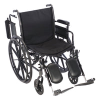 Proactive Medical Chariot III Lightweight K3 Wheelchair | High-Strength Dual-Axle Fleet Solution