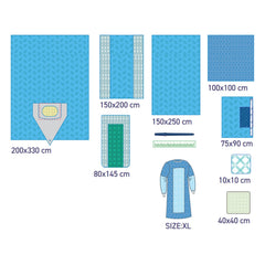 SUBMED Craniotomy Surgical Set
