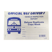 J.J. Keller New York School Bus Driver's Vehicle Inspection Report - Small Book Format