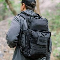 MERET Delta 24L Black Backpack