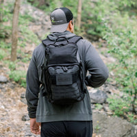 MERET Delta 24L Black Backpack