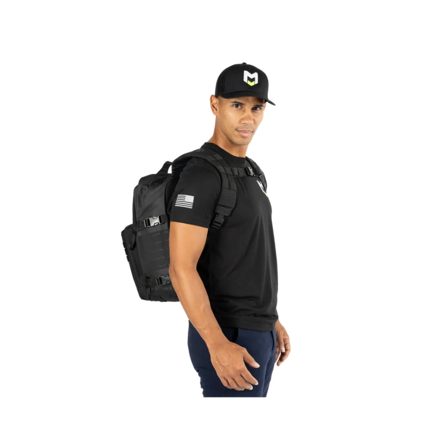 MERET Delta 24L Black Backpack