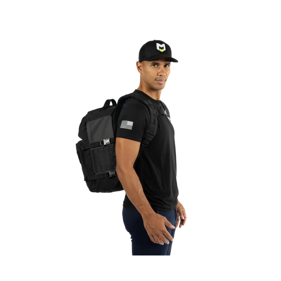 MERET Delta 37L Black Backpack