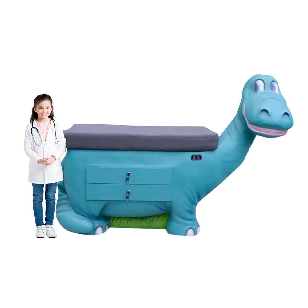 Pedia Pals Zoopal Dinosaur Pediatric Exam Table | Child-Centered Clinical Exam Support