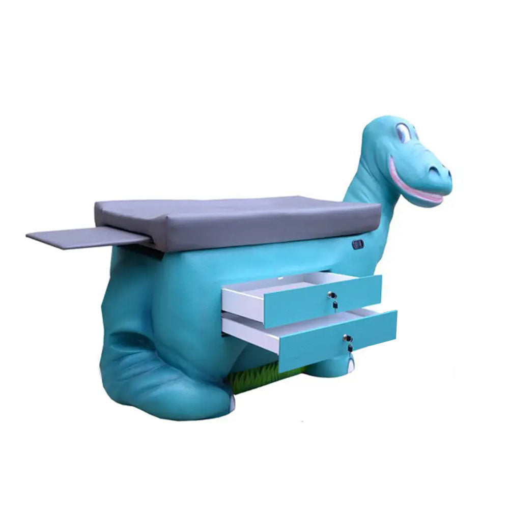 Pedia Pals Zoopal Dinosaur Pediatric Exam Table | Child-Centered Clinical Exam Support
