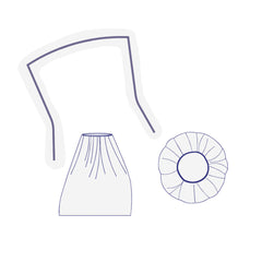 SUBMED Sterile C-Arm Cover Set with Clips