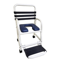 Mor-Medical Deluxe 5-in-1 Shower Chair Seamless Infection-Control, 310 Capacity