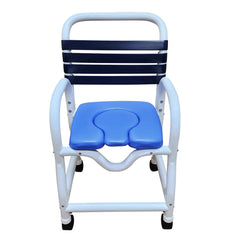 Mor-Medical 18" Deluxe New Era Hygienic Access Shower Chair, 310 lb. Capacity