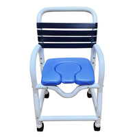 Mor-Medical 18" Deluxe New Era Hygienic Access Shower Chair, 310 lb. Capacity