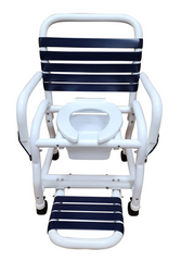Mor-Medical 18" Deluxe New Era 5-in-1 Shower & Commode Chair, 310 lb. Capacity