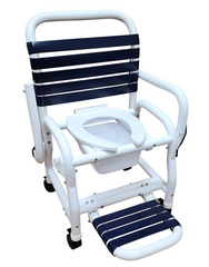 Mor-Medical 18" Deluxe New Era 5-in-1 Shower & Commode Chair, 310 lb. Capacity