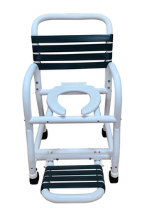 Mor-Medical 18" Deluxe New Era Infection Control Commode Chair, 310 lb. Capacity