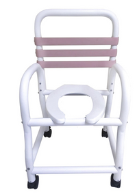 Mor-Medical 18" Deluxe New Era Infection Control Commode Chair, 310 lb. Capacity