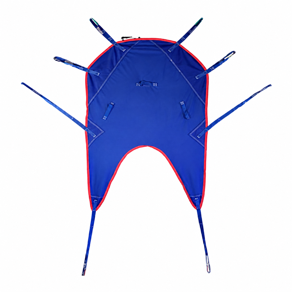 Proactive Medical Divided Leg Sling with Head Support | Breathable Mesh Patient Lift Sling