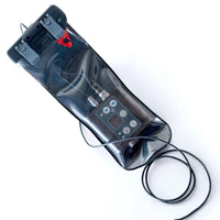 Aquapac DockSystem Extreme Pro Radio Mic Case — Submersible Speaker-Microphone Radio Pouch with Klick Fast Mount