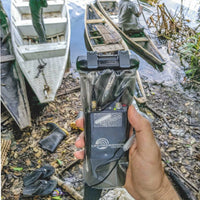 Aquapac DockSystem Extreme Pro Radio Mic Case — Submersible Speaker-Microphone Radio Pouch with Klick Fast Mount