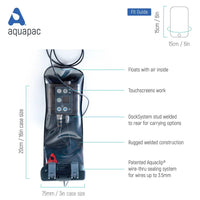 Aquapac DockSystem Extreme Pro Radio Mic Case — Submersible Speaker-Microphone Radio Pouch with Klick Fast Mount