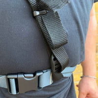 Aquapac DockSystem Shoulder Harness – Ergonomic Chest Mount for Klick Fast Devices