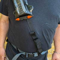 Aquapac DockSystem Shoulder Harness – Ergonomic Chest Mount for Klick Fast Devices