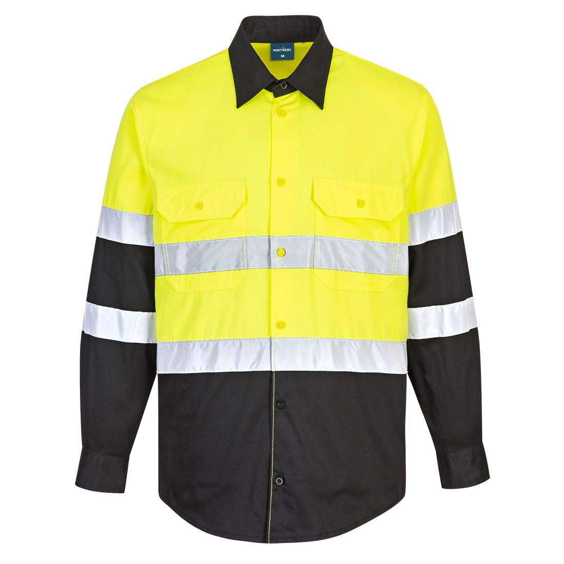 Portwest E066 Two Tone ANSI Long Sleeve Work Shirt