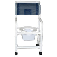 MJM 18" Wide Echo Series Shower Chair, 300 lb Capacity
