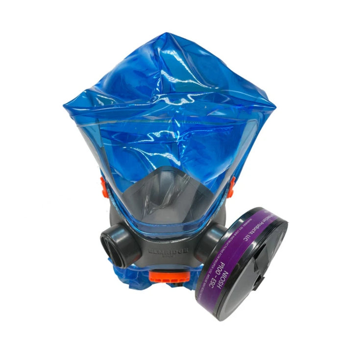 Elmridge iEvac E500-2 Industrial Escape Hood Kit – NIOSH Certified P100 Particulate and Biohazard Protection