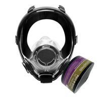 Elmridge Protection E600-1 – Full Face Gas Mask and Riot Control CS/CN/Fentanyl Canister Kit
