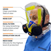 Elmridge iEvac E900 Smoke Hood – ASTM E2952 Certified Fire Escape Mask