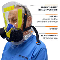Elmridge iEvac E900 Smoke Hood – ASTM E2952 Certified Fire Escape Mask
